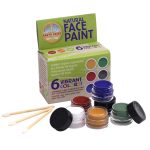Natural Earth Paint - Natürliche Gesichtsfarbe Kit - 6 Farben