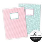 Schulhefte 4er Set DIN A4  - Meerjungfrau (VE 4) – Bild 3