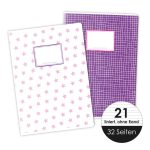 Schulhefte 4er Set DIN A4  - Einhorn (VE 4) – Bild 3