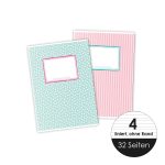 Schulhefte 4er Set DIN A5 - Meerjungfrau (VE 4) – Bild 3