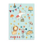 Schulmappe 2er Set DIN A4 - Zirkus (VE 4) – Bild 4