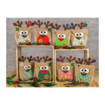 Adventskalender Rentiere – rot – Bild 3