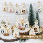 Adventskalender Stoffsäckchen – Waldtiere hochwertig bestickt – Bild 3