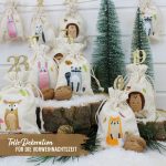 Adventskalender Stoffsäckchen – Waldtiere hochwertig bestickt – Bild 5