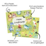 Freundebuch - Meine Schulfreunde - Design 2 - grünes Cover – Bild 8