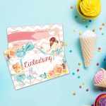12 Einladungskarten zum Geburtstag – Ballerina – Bild 5