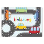12 Einladungskarten zum Geburtstag – Autos – Bild 3