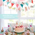 Kuchenstecker (Geburtstag) - Meerjungfrau - Set 1 – Bild 6