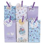 12 Geschenktüten mit Anhängern zu Ostern – Pastell – Set 10