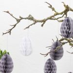 Ostereier Seidenpapier - Grau-Weiss - Set 3 – Bild 6