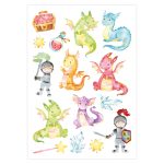 Kindertattoos – Dinos, Monster, Drachen – Bild 4