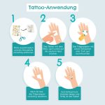 Kindertattoos – Dinos, Monster, Drachen – Bild 8
