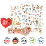 Kindertattoos – Bunter Mix