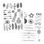 Kindertattoos – Schwarz-weiss – Bild 4