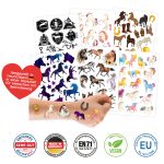 Kindertattoos – Pferde
