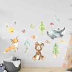 Wandtattoos - Waldtiere - Set 6 – Bild 4