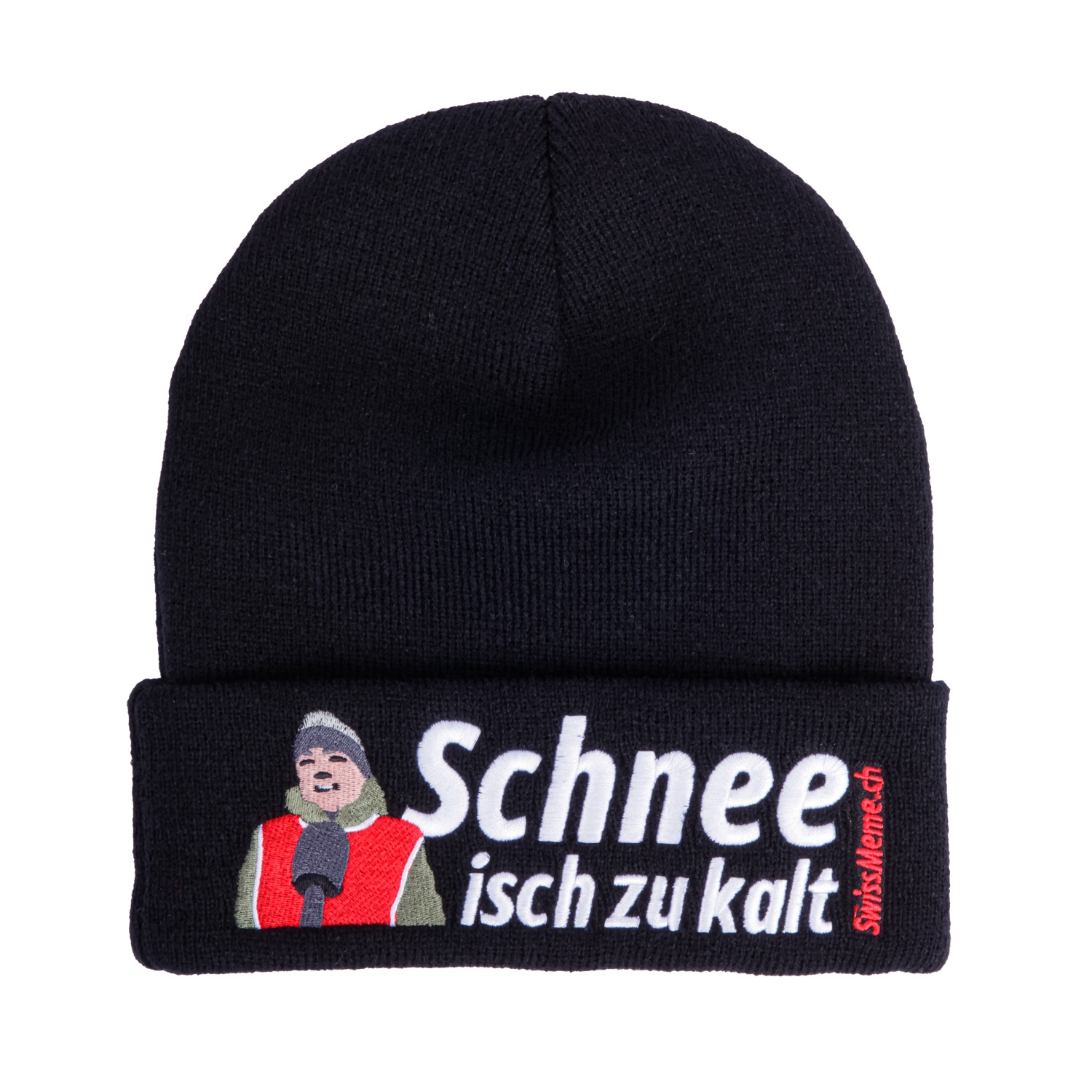 SWM148-00 Beanie - Schnee isch zu kalt – Bild 1