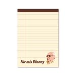Notizblock - Büsney