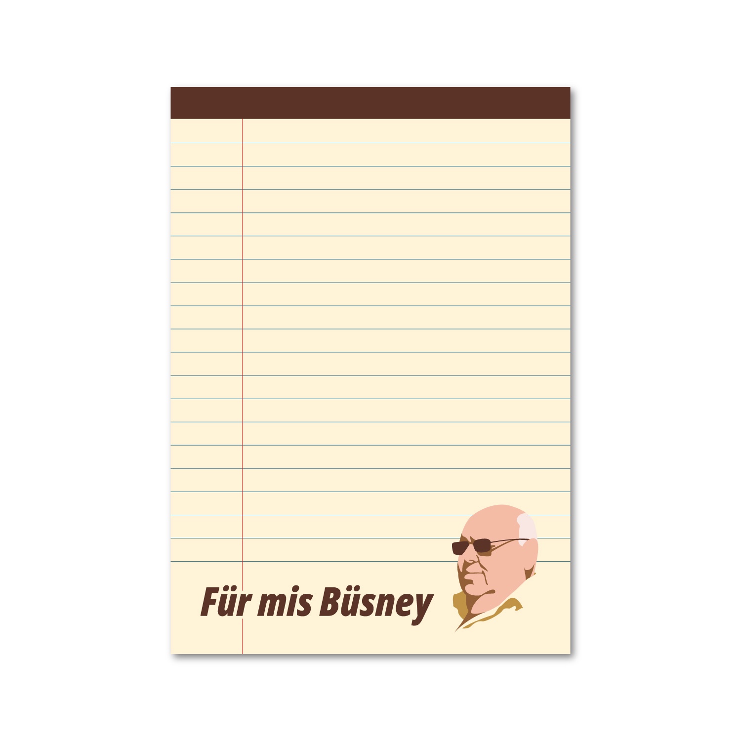 SWM161-00 Notizblock - Büsney – Bild 1