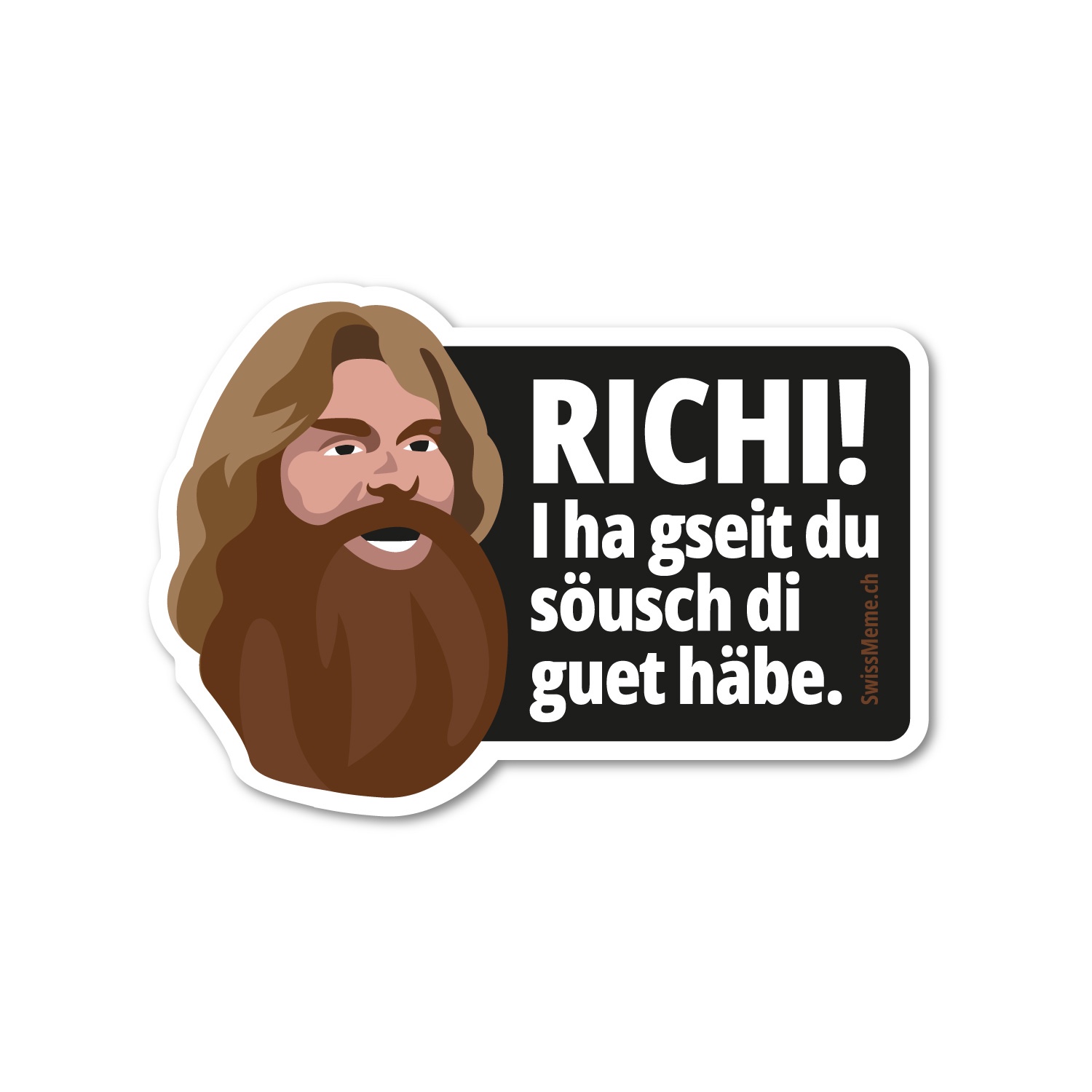 SWM166-00 Sticker - Richi! – Bild 1