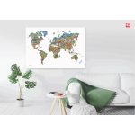 Colouring World-Map Set - Weltkarte zum ausmalen Display 9 Stück – Bild 5