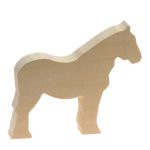 Holzrohling Pony-Fohlen