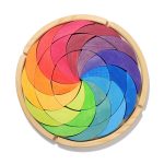 Bauspiel Farbenrad Regenbogen