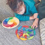 Bauspiel Farbenrad Regenbogen – Bild 2