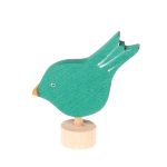 Steckfigur pickender Vogel