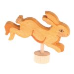 Steckfigur Hase springend