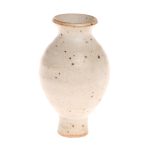 Weiße Vase