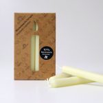 Creme Bienenwachs-Kerzen (10%) VE 12 Stk.
