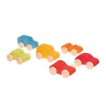 Bunte Holzautos