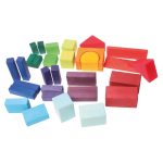 30 bunte Geo-Klötze