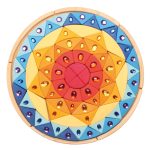 Glitzermandala Sonne