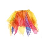 Feenröckchen Gelb/Regenbogen