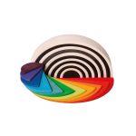 Großer Regenbogen Monochrom