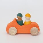 Großes Cabrio Orange