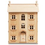 Das grosse natürliche Holzpuppenhaus – Bild 2