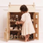 Das grosse natürliche Holzpuppenhaus – Bild 5