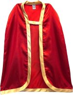 Edler Ritter Umhang Löwe Rot/Gold – Bild 2