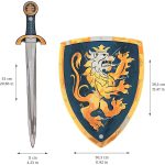 Liontouch® Edler Ritter Spielzeugschwert & Schild, Blau – Bild 2