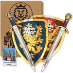 Liontouch® Edler Ritter Spielzeugschwerter & Schilde, Blau & Rot – Bild 4
