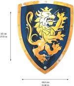 Schild Edler Ritter blau/gold soft – Bild 2