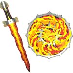 Liontouch® Flammen-Spielzeugset aus Schwert & Schild