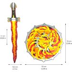 Liontouch® Flammen-Spielzeugset aus Schwert & Schild – Bild 2