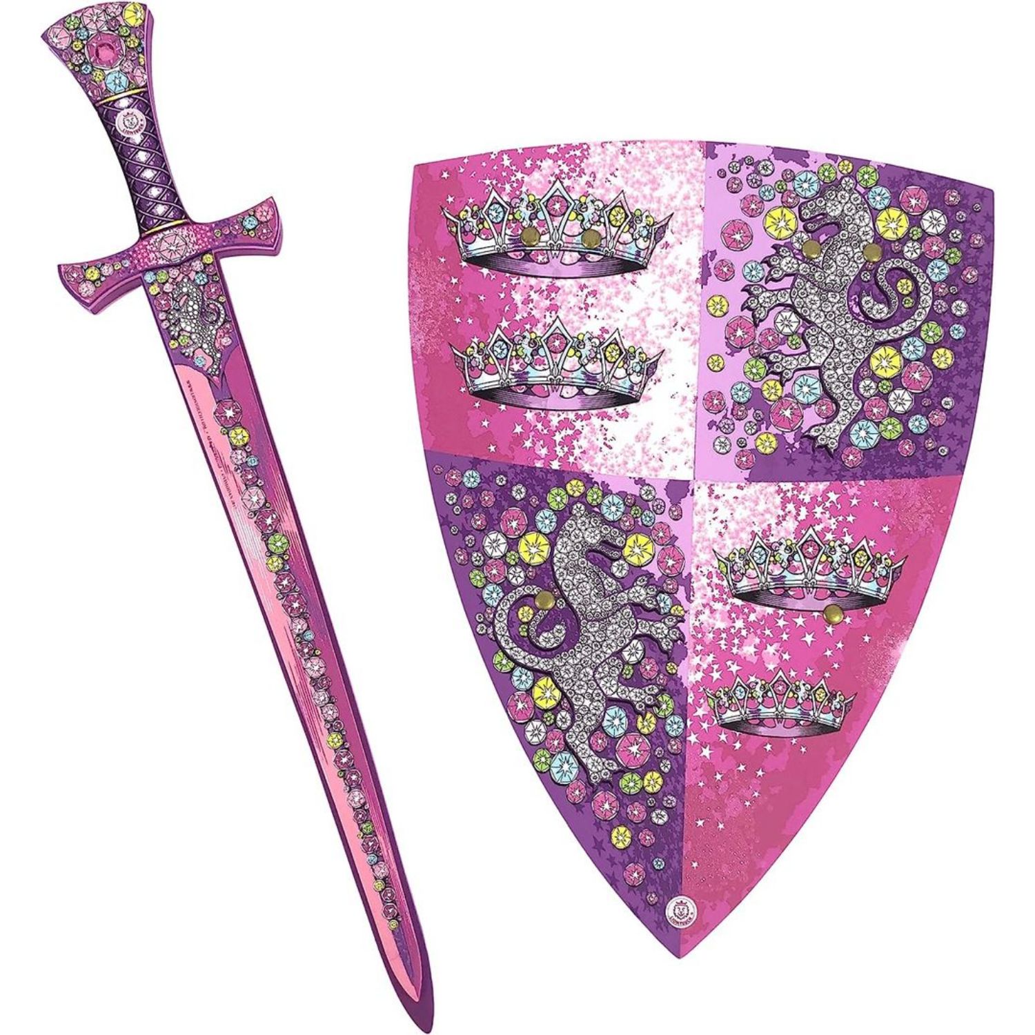 lio25210LT-BOX_001 Liontouch® Kristallprinzessin Schwert & Schild – Bild 1