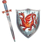 Liontouch® Bernstein Drachen-Spielzeugschwert und -Schild