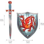 Liontouch® Bernstein Drachen-Spielzeugschwert und -Schild – Bild 2