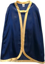 Ritter Umhang Löwe - Blau / Gold – Bild 2